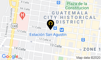 Mapa de Opticas Central en Ciudad de Guatemala