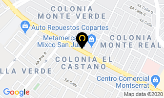 Mapa de Options Hair Studio en Antigua Guatemala