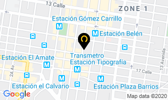 Mapa de Optiservicios M&m en Antigua Guatemala