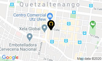 Mapa de Ordepsa en Quetzaltenango