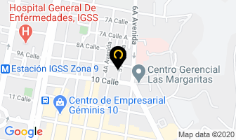 Mapa de Ozoniser De Guatemala S.a. en Ciudad de Guatemala