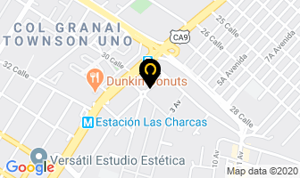 Mapa de Paisa en Ciudad de Guatemala
