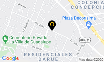 Mapa de Palomo Sebastian en Ciudad de Guatemala