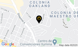 Mapa de Pan Pan Bakery en Ciudad de Guatemala