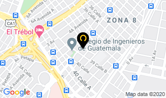 Mapa de Panaderia La Hermosa en Ciudad de Guatemala