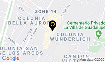 Mapa de Panel Yeso S.a. en Ciudad de Guatemala