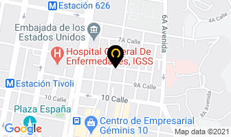 Mapa de Paredes Ingrid en Ciudad de Guatemala