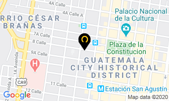 Mapa de Parqueo La Octava en Ciudad de Guatemala