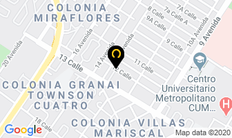 Mapa de Pasarela De Maternidad en Ciudad de Guatemala