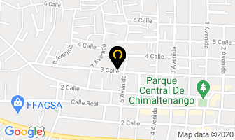 Mapa de Pension Colonial en Chimaltenango