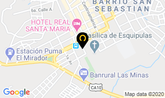 Mapa de Pension San Francisco en Esquipulas