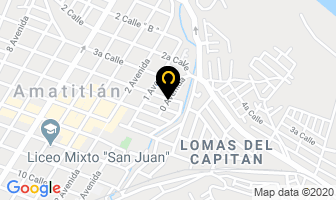 Mapa de Pension San Sebastian en Amatitlán
