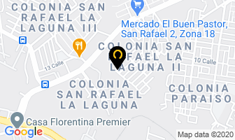 Mapa de Perfumeria Perla en Ciudad de Guatemala
