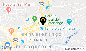 Mapa de Perky`s Pizza en Huehuetenango