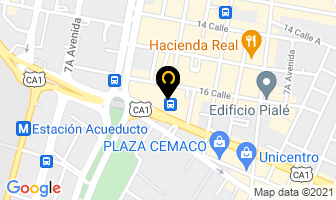 Mapa de Perlimpio en Ciudad de Guatemala