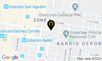 Mapa de Pest Control Service en Ciudad de Guatemala