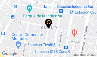 Mapa de Pichos Racing Store en Ciudad de Guatemala