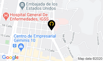 Mapa de Pinta Servicios Way en Ciudad de Guatemala