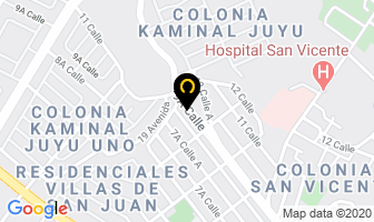 Mapa de Pisos Casa Blanca, S.a. en Ciudad de Guatemala