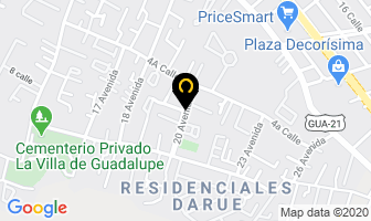 Mapa de Pixel's en Ciudad de Guatemala