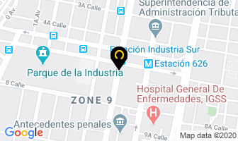Mapa de Platino en Ciudad de Guatemala