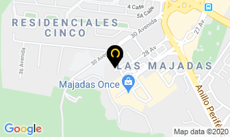 Mapa de Plazas Outlet en Ciudad de Guatemala