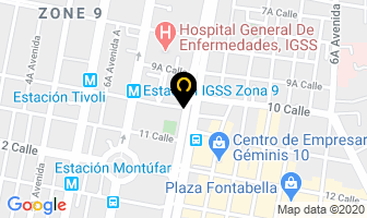 Mapa de Plurinsa en Ciudad de Guatemala