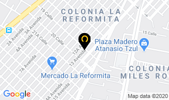 Mapa de Polarizado Los Amigos en Ciudad de Guatemala