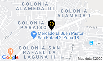 Mapa de Pollo Granjero en Ciudad de Guatemala