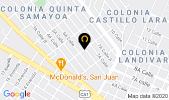 Mapa de Porceisa en Ciudad de Guatemala