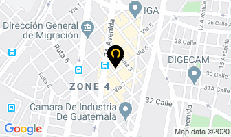 Mapa de Power And Light S.a. en Ciudad de Guatemala