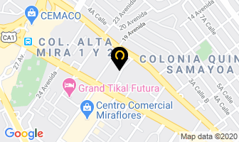 Mapa de Predio Virtual en Ciudad de Guatemala
