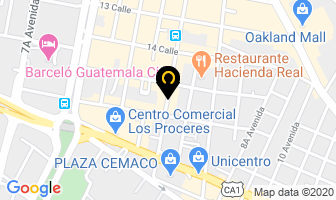Mapa de Prisma Odontologia Integral en Ciudad de Guatemala