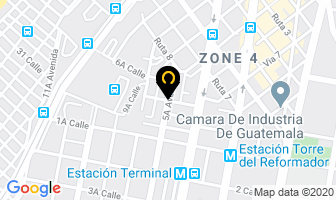 Mapa de Pro-tek en Ciudad de Guatemala