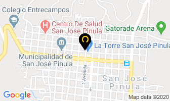 Mapa de Prodiva en San José Pinula