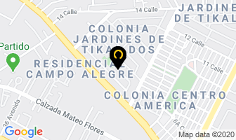 Mapa de Proesa Guatemala en Ciudad de Guatemala