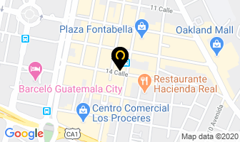 Mapa de Profisa en Ciudad de Guatemala