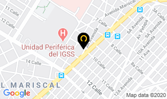 Mapa de Protection Sistems en Ciudad de Guatemala