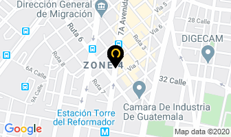 Mapa de Protuco S.a. en Ciudad de Guatemala