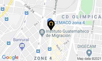 Mapa de Proveedora De Inmuebles en Ciudad de Guatemala