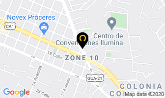 Mapa de Proyectos Y Servicios Red Technologies S.a. en Ciudad de Guatemala