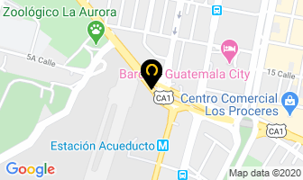 Mapa de Proyeq Ingenieria Y Equipos en Ciudad de Guatemala