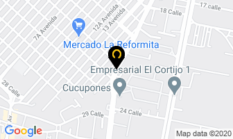Mapa de P.s.i en Ciudad de Guatemala