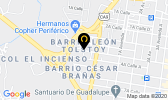 Mapa de Psico-Center & Rh en Guatemala