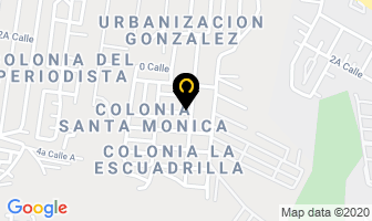 Mapa de Ralhtex en Antigua Guatemala