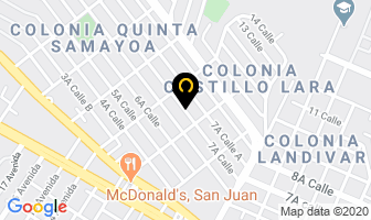 Mapa de Ramirez Juan en Ciudad de Guatemala
