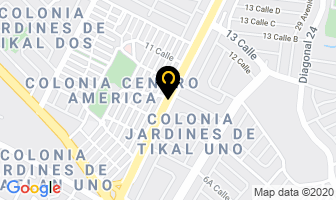 Mapa de Redes De Comunicacion en Ciudad de Guatemala