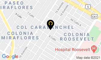 Mapa de Reed Service en Ciudad de Guatemala