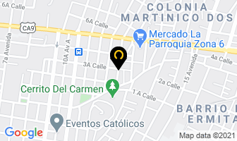 Mapa de RefrigeraciÓn Aries en Ciudad de Guatemala