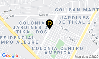 Mapa de Refrigeracion Rosal en Ciudad de Guatemala